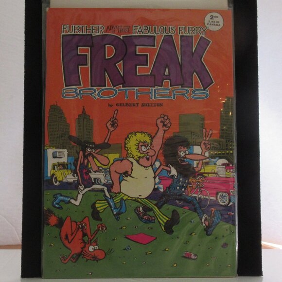 Tha Fabulous Furry Freak Brothers isuess 1(91) & 2(89), Vintage - Picture 2 of 10